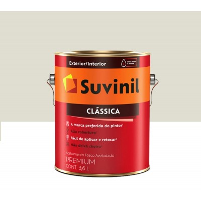 Tinta Látex PVA Clássica Maxx Premium Gelo Fosco 3,6L Suvinil