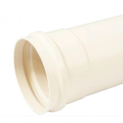 Cano Tubo PVC Série Normal p/ Esgoto DN150 6" x 150mm c/ 1m Amanco