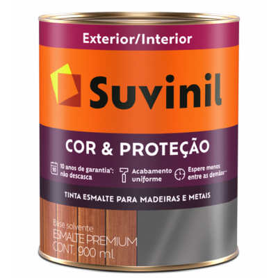 Esmalte Sintético Premium Cor e Proteção Acetinado Branco 0,9L Suvinil