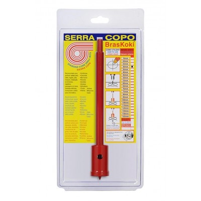 Serra Copo Widea Diamantada 30mm c/ Haste Braskoki