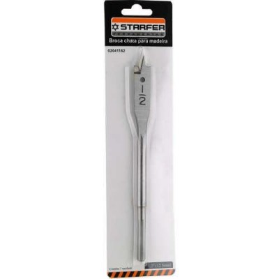 Broca Chata Para Madeira 1/2" Starfer