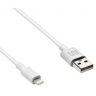 Cabo Carregador Lightning p/ IPhone e IPAD 1,2m Branco Multilaser