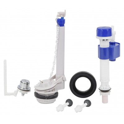 Kit Completo Reparo Universal Caixa Acoplada Botão Lateral Censi