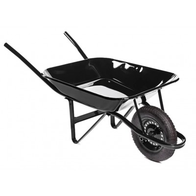 Carrinho de Mão Pedreiro Preto 60L Completo Metalpama