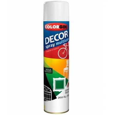 Tinta Spray Decor Multiuso Branco Fosco 360ml Colorgin