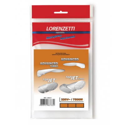 Resistência Chuveiro Advanced / Top Jet 220V 7500W 3055-O Lorenzetti