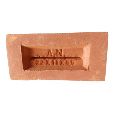 Tijolo Aparente Maciço Reto Vermelho Ensacado c/ 07 Unidades A.N.