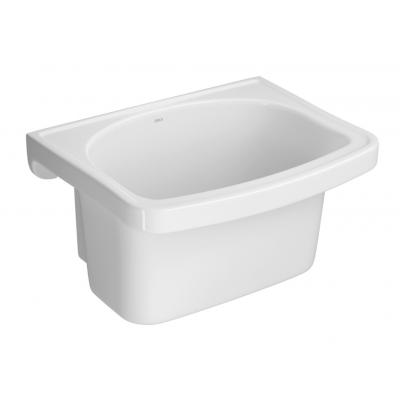 Tanque 22L Louça Branco Esmaltado Linha Izy 50cm x 38cm TQ01 Deca