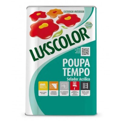 Selador Acrílico p/ Paredes Poupa Tempo 18L Lukscolor