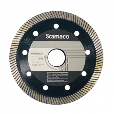 Disco de Corte Diamantado P/ Porcelanato 4" Tornado 2734 Stamaco