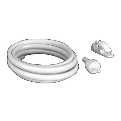 Chuveirinho Desviador p/ Chuveiro Completo Branco 1,75m Lorenzetti