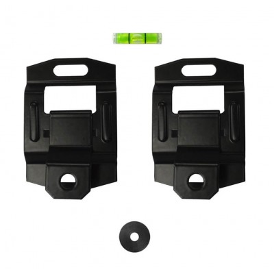 Suporte p/ TV Fixo Universal Ultra Slim Preto 10" a 100" Brasforma
