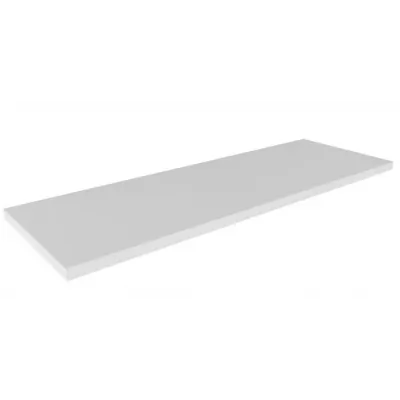 Prateleira Reta Branca c/ Suporte Invisível 20x60cm Criar Zamar