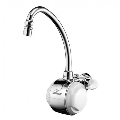 Torneira Elétrica Bica Móvel Cromada 220V 5500W Versátil Lorenzetti