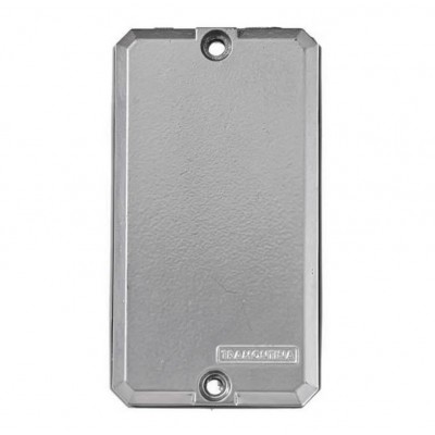 Tampa Cega 4x2 Galvanizado Condulete 1/2" 3/4" Sem Pintura Tramontina