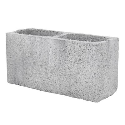 Bloco De Cimento / Concreto Vedação com Fundo14X19X39 cm