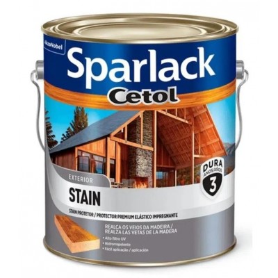 Verniz Protetor Premium Cetol Stain Natural Acetinado 3,6L Sparlack