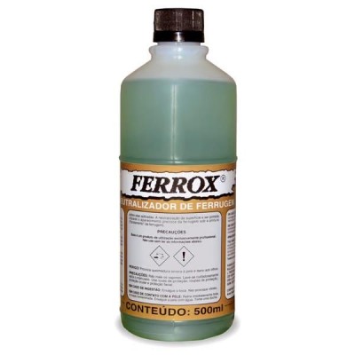 Convertedor e Neutralizador De Ferrugem 500ml Ferrox