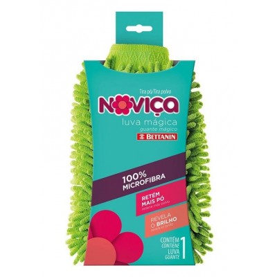 Luva Mágica 100% Microfibra p/ Limpeza Noviça Bettanin