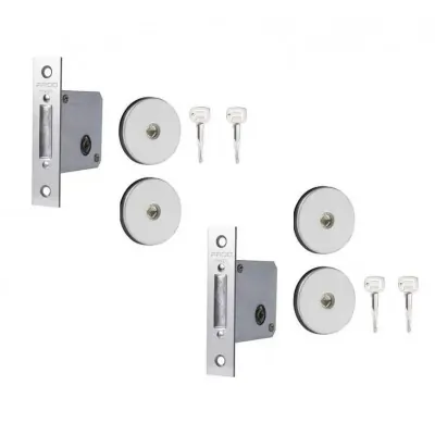Fechadura Trava Tetra Dupla 11000Ixp Aço Inox Polido Pado