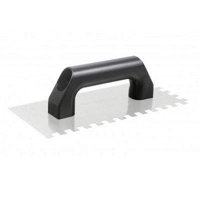 Desempenadeira de Aço Dentada 8mm x 8mm c/ Cabo de Plástico Cortag