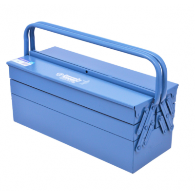 Caixa Sanfonada Ferro 50cm Com 5 Gavetas Para Ferramentas Fercar