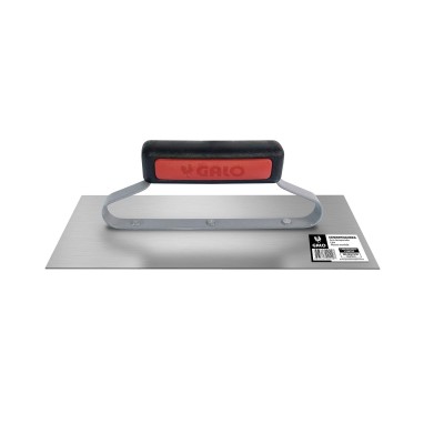 Desempenadeira de Aço Temperado Lisa 12x29cm c/ Cabo Fechado Galo