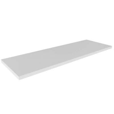 Prateleira Reta Branca c/ Suporte Invisível 30x90cm Criar Zama