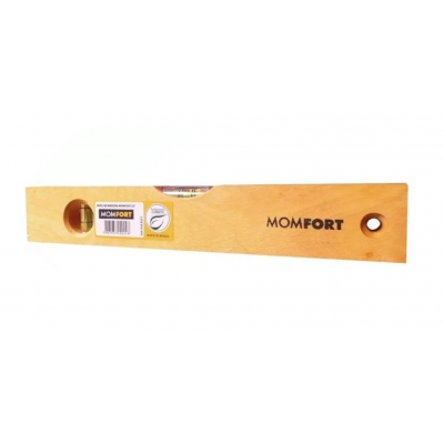 Nível de Madeira 14" 35cm c/ 2 Bolhas 602014 Momfort