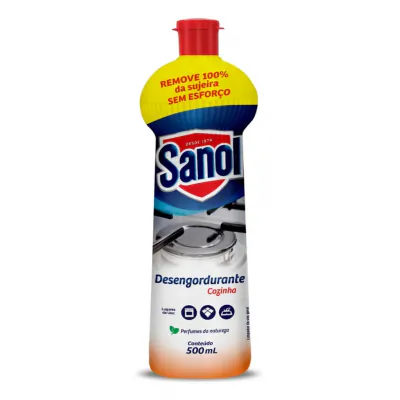 Desengordurante Cozinha Squeeze 500ml Sanol