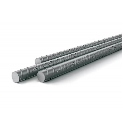 Ferro Vergalhão Ca-50 Barra 06mt 1/4X6,3mm