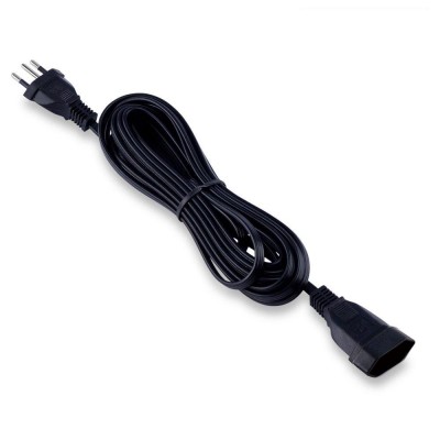 Cordão Prolongador Reforçado Tripolar 1 Tomada 10A 5m Force Line