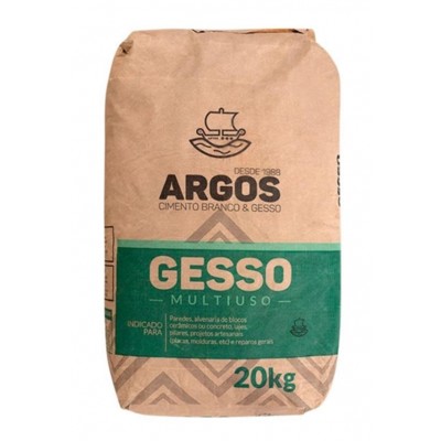 Gesso em Pó Multiuso 20kg Argos