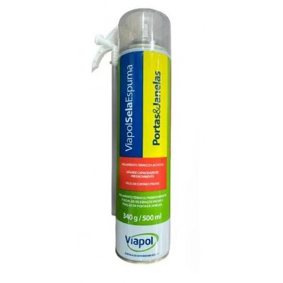 Espuma Expansiva Sela Portas e Janelas 500ml Viapol