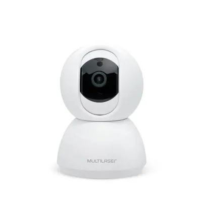 Câmera Wi-Fi Robô Rotação Inteligente Full HD 3,6mm Multilaser Liv