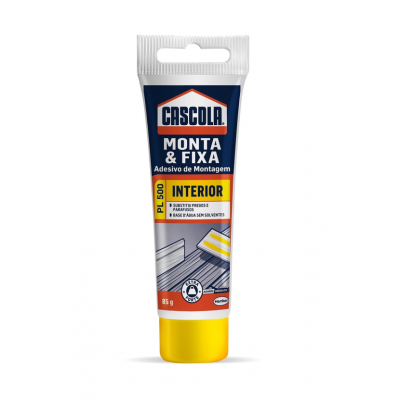 Adesivo Multiuso Cola Monta e Fixa PL500 85g Cascola Henkel