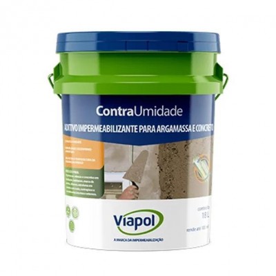 Aditivo Impermeabilizante Contra Umidade 18L Viapol