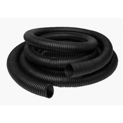 Conduite Flexível Espiralado Emborrachado Preto 2" Rolo 25m Irrigatec / Espiratec