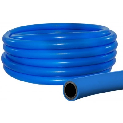 Mangueira Jardim Emborrachada Azul Luxo 1/2" 3mm por Metro Primavera