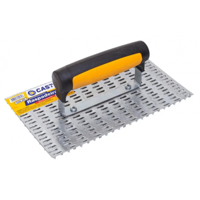 Desempenadeira Raspadeira de Aço 14x24cm c/ Cabo Fechado Castor