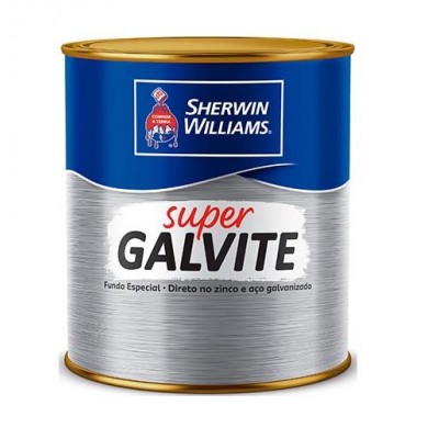 Fundo Preparador Aço Super Galvite 0,9L Branco Sherwin Williams