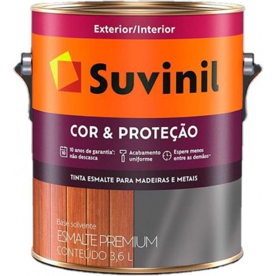 Esmalte Sintético Premium Cor e Proteção Brilhante Branco 3,6L Suvinil