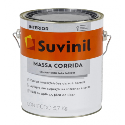 Massa Corrida PVA 5,7kg Suvinil