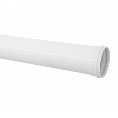 Cano Tubo PVC Série Normal p/ Esgoto DN75 3" x 75mm c/ 1m Amanco